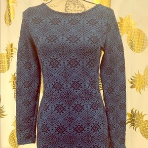 3/$25 Fitted Long Sleeve Dress